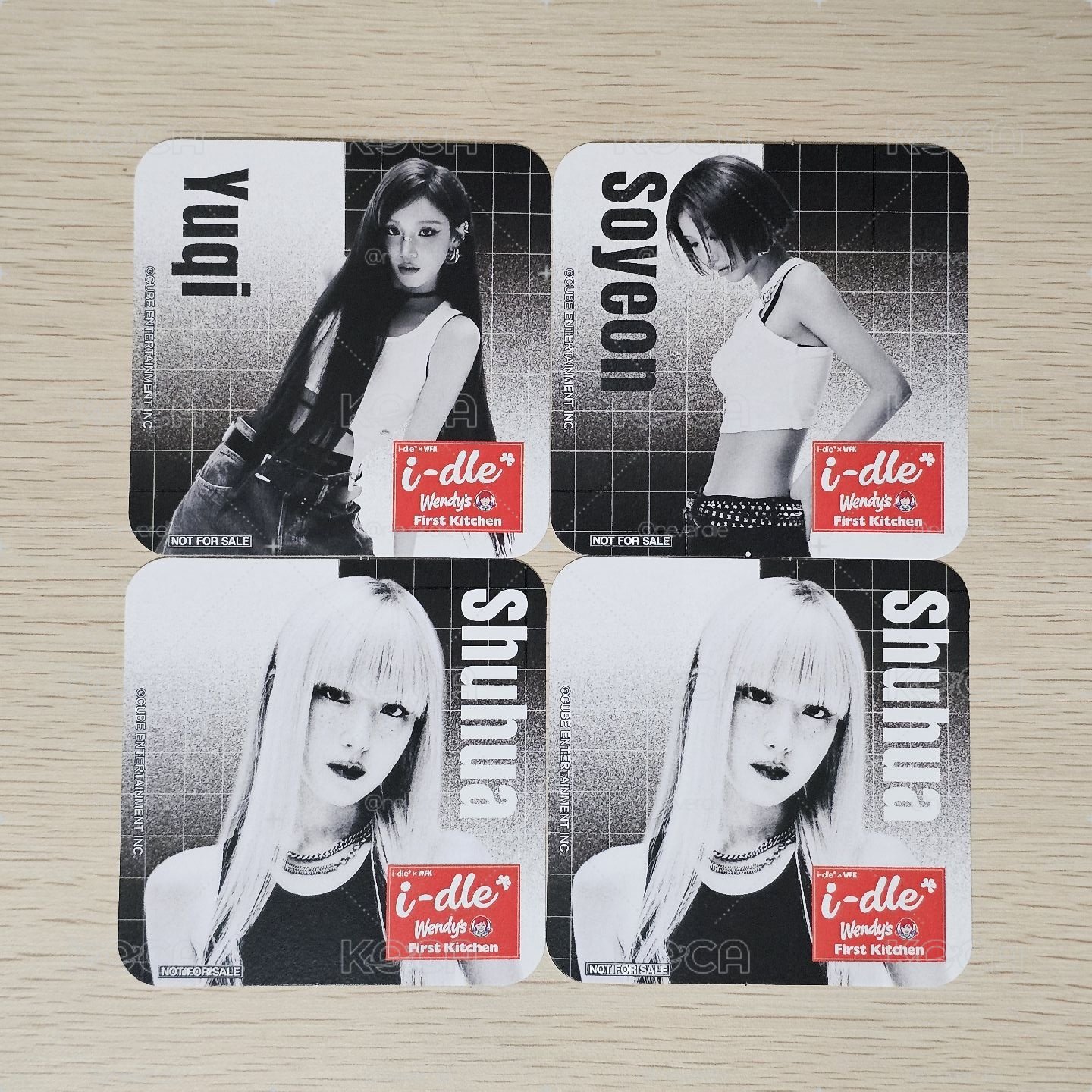 [ i-dle*] 溫蒂漢堡聯名物