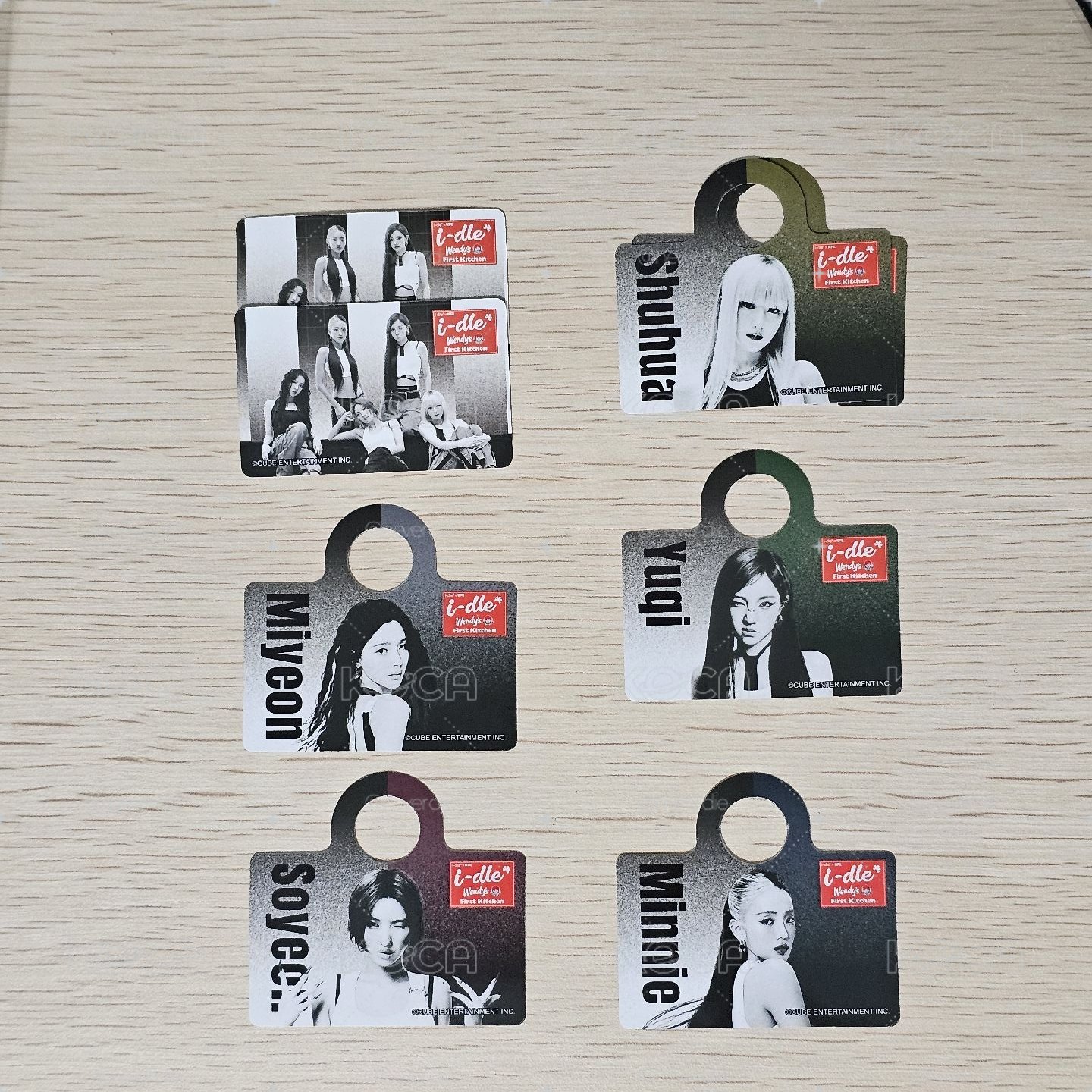 [ i-dle*] 溫蒂漢堡聯名物