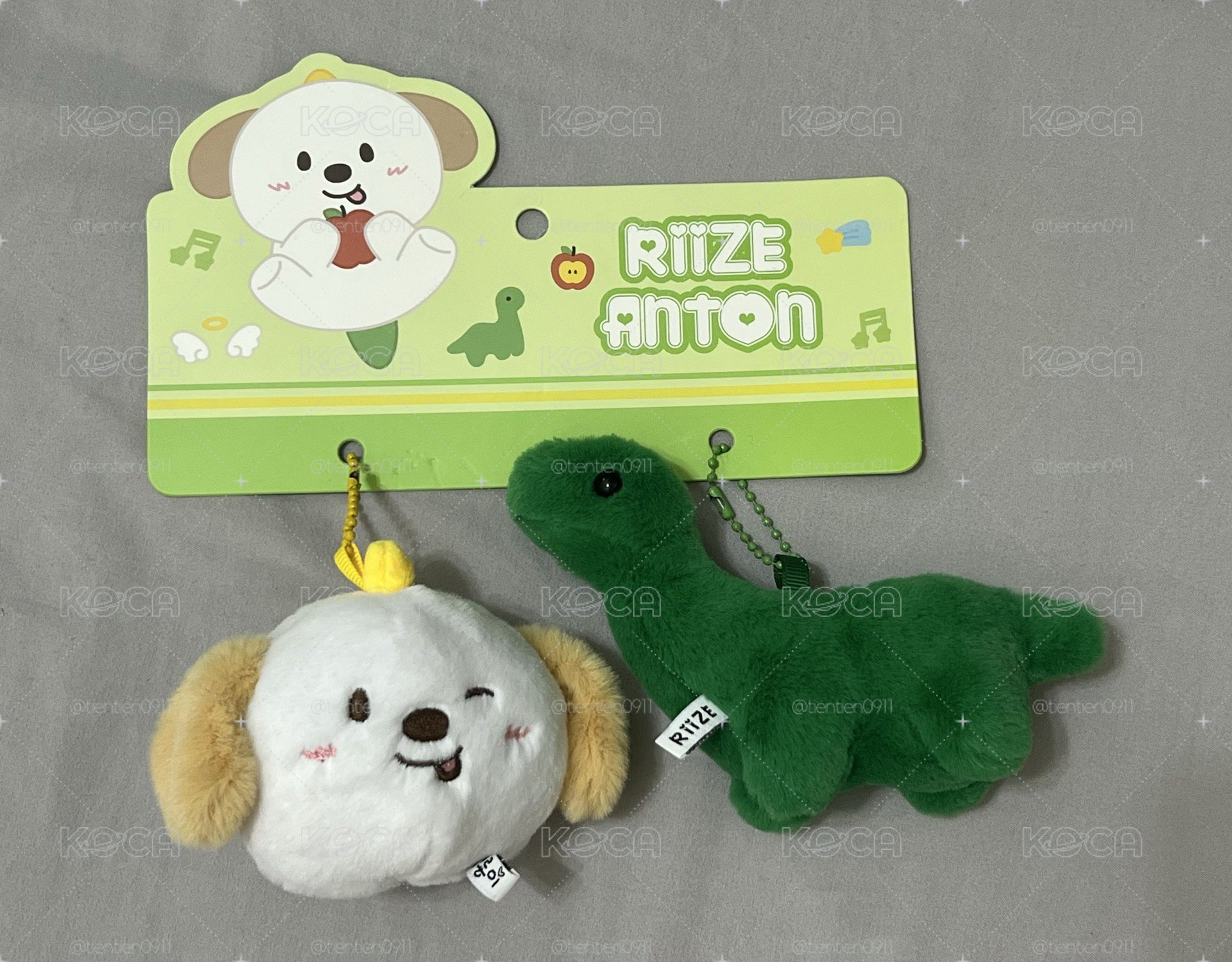 RIIZE 上海快閃 狗龍絨毛掛件