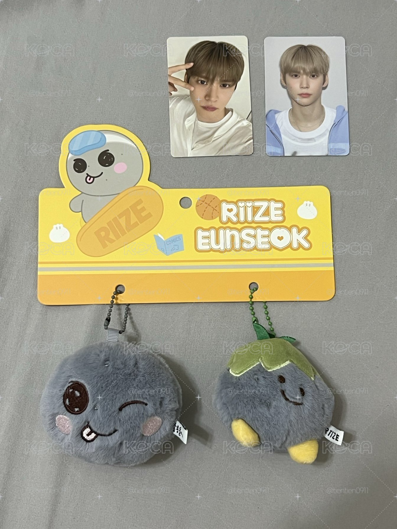 RIIZE 上海快閃 龍石掛件+年曆卡*2