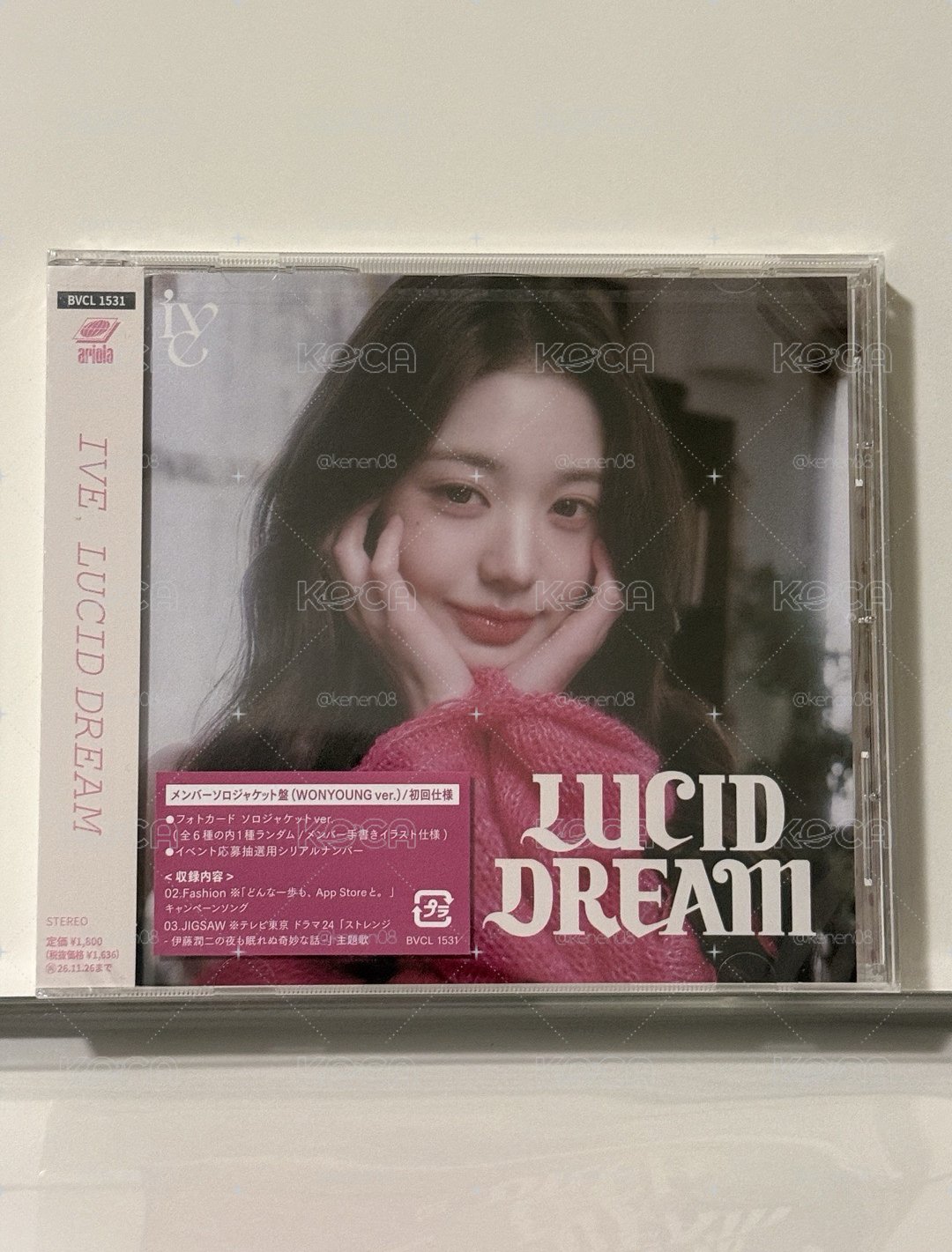 IVE Lucid dream 員瑛單封 全新未拆 唱片行賣450-500元