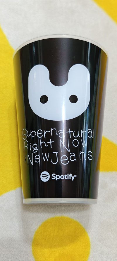 NewJeans x Spotify 環保隨手杯(澀谷快閃活動的到場者限定領取特典) 02