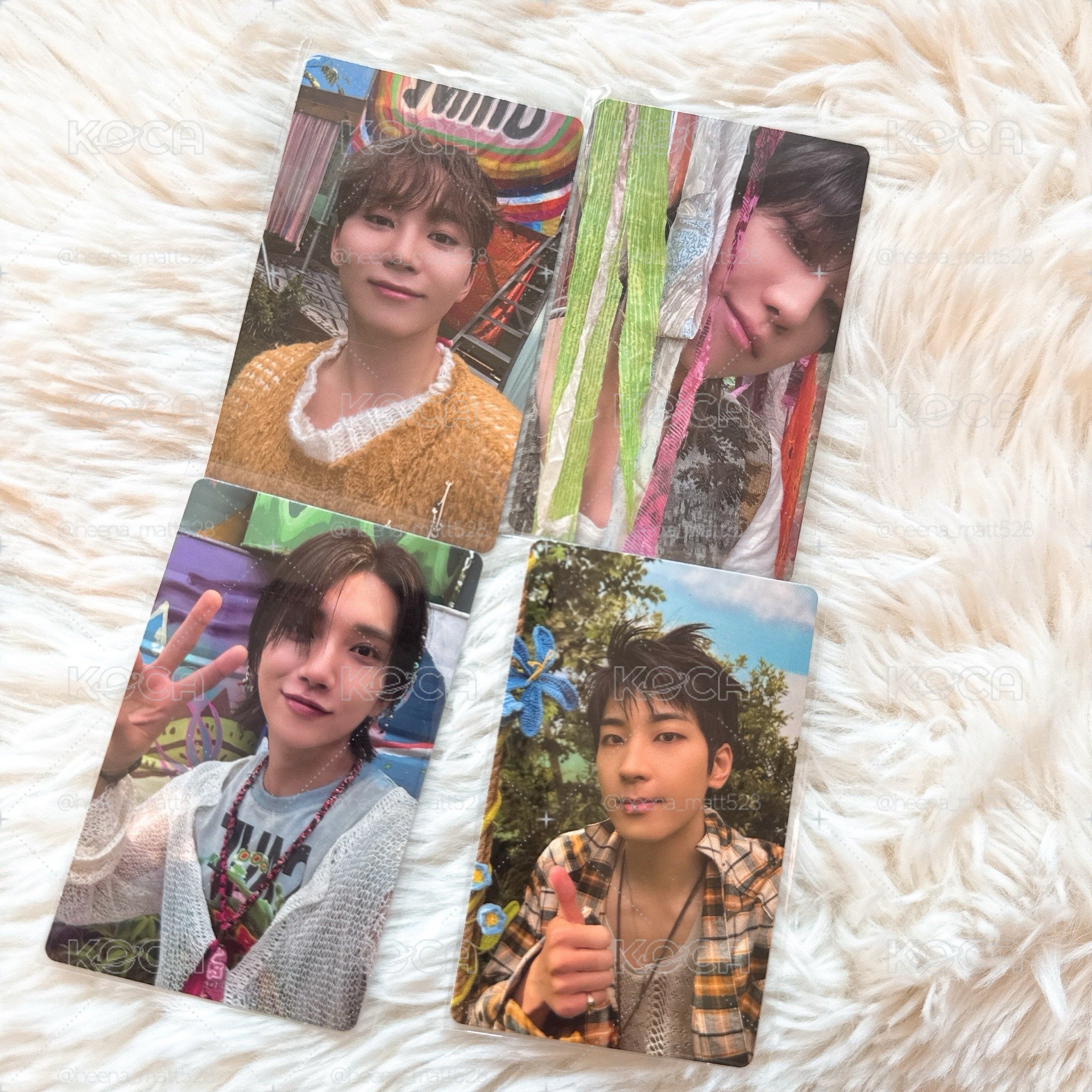 Seventeen mini11 SW特典卡 四張不拆賣