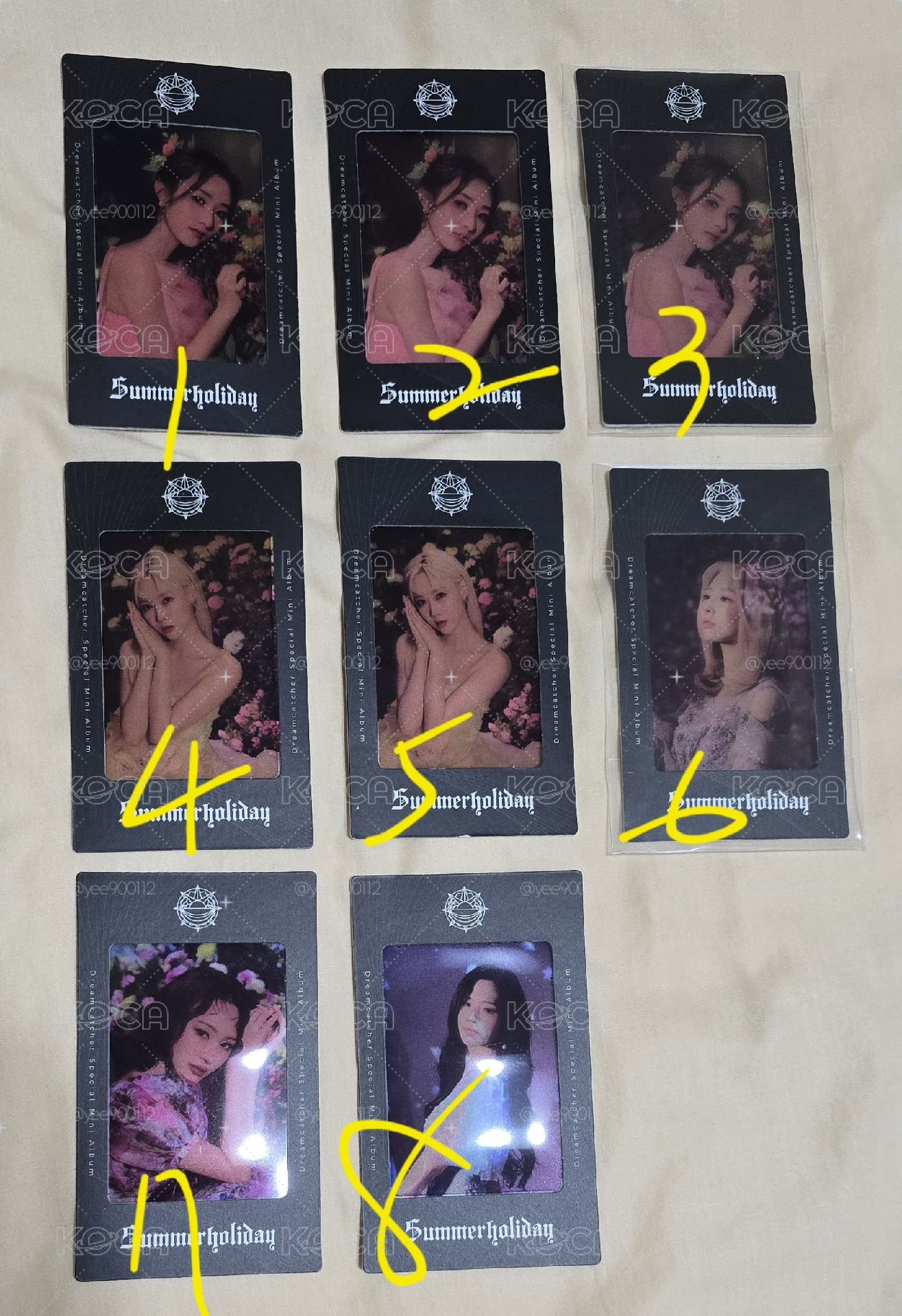 Dreamcatcher 特別二輯 夏日專 透卡