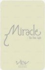 Miracle : The First Light Rakuten books 幸運卡  背面