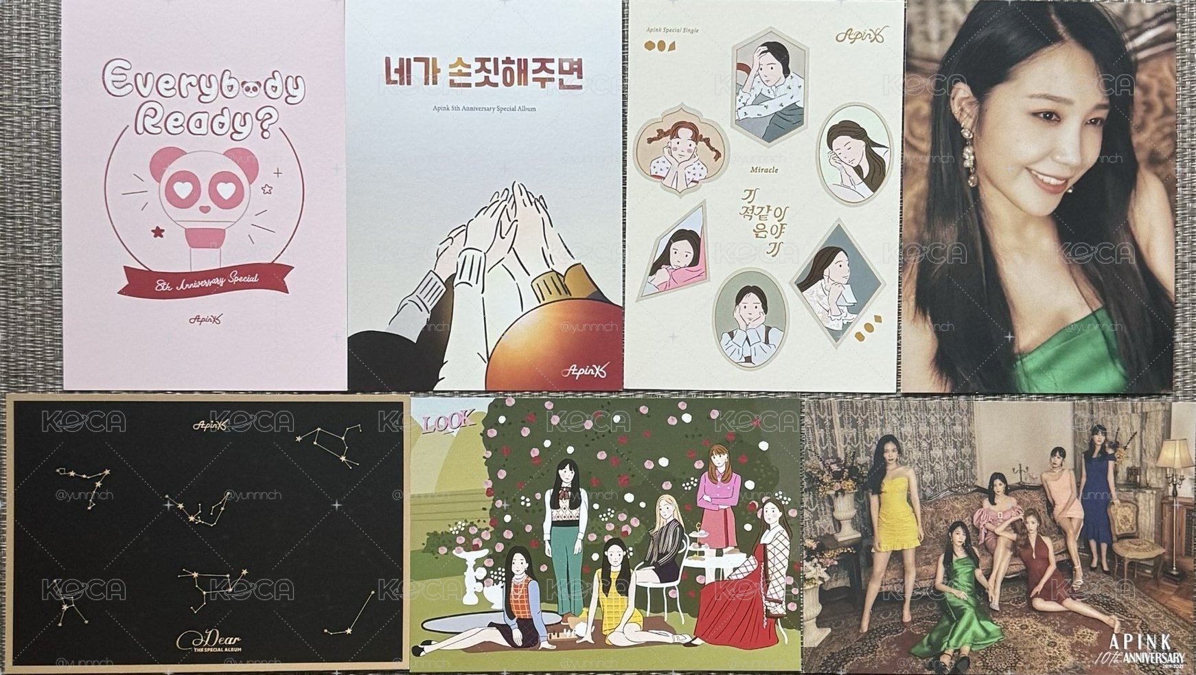 團+恩地 十週年明信片 