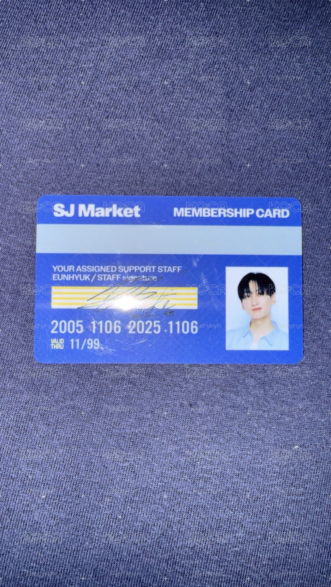 SJ Market 台灣入場卡 銀赫