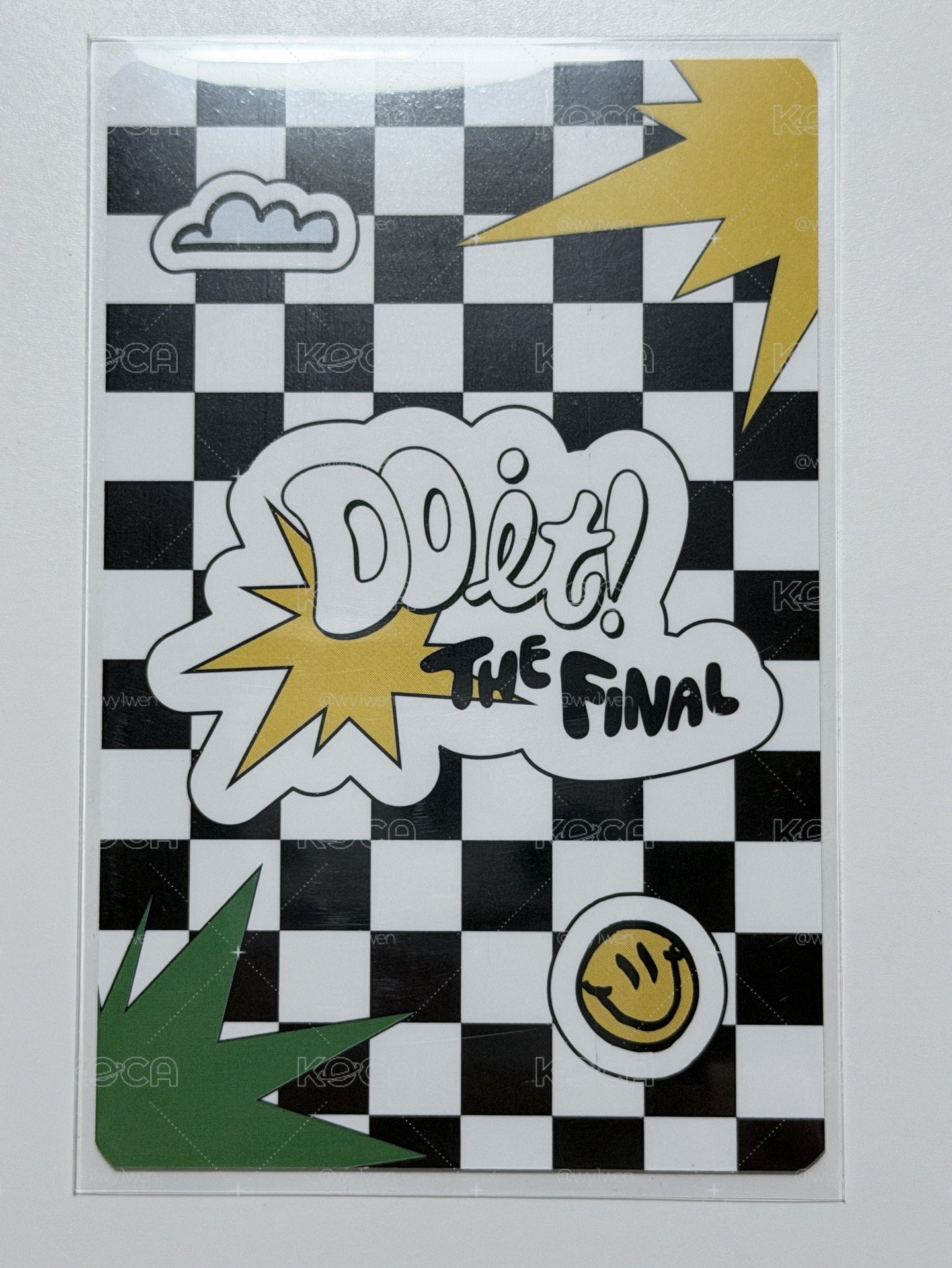 萌萌都敬秀 DO IT安可場帽踢周邊卡