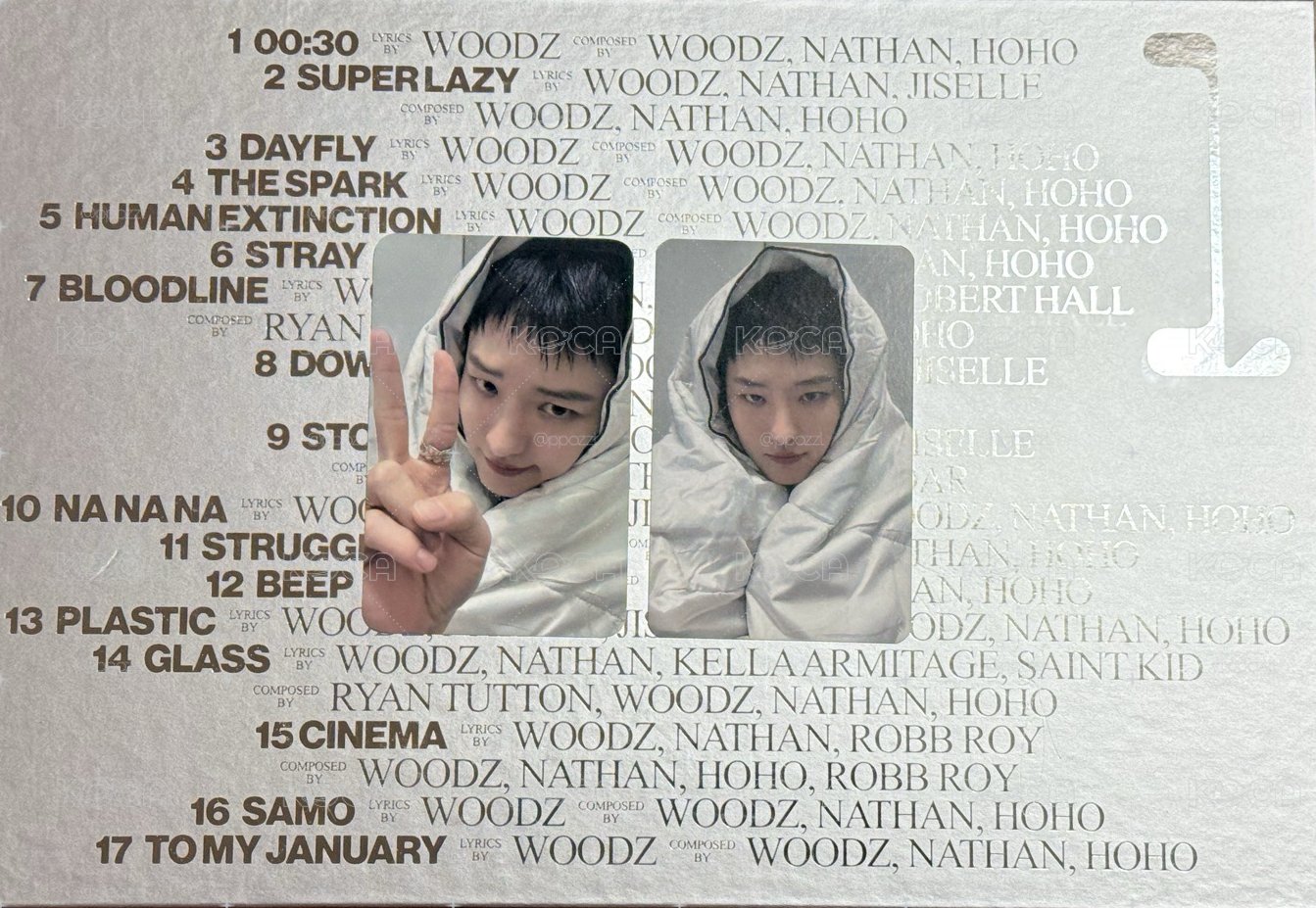 WOODZ 棉被特典+未拆專