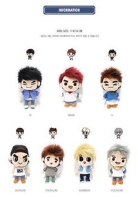 1st FM, 玩偶騎士 GOT7人物娃娃(炸毛)