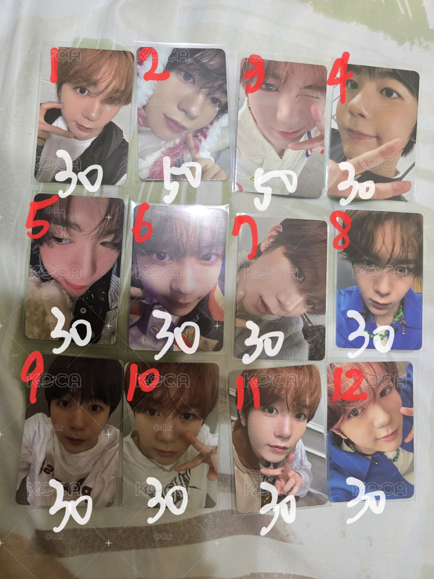 NCT WISH RYO小卡