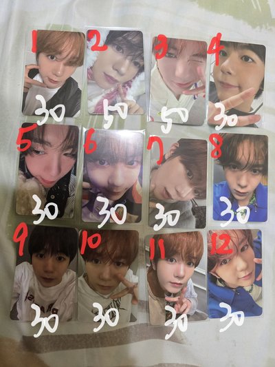 NCT WISH RYO小卡