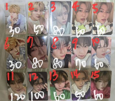 NCT WISH SION小卡