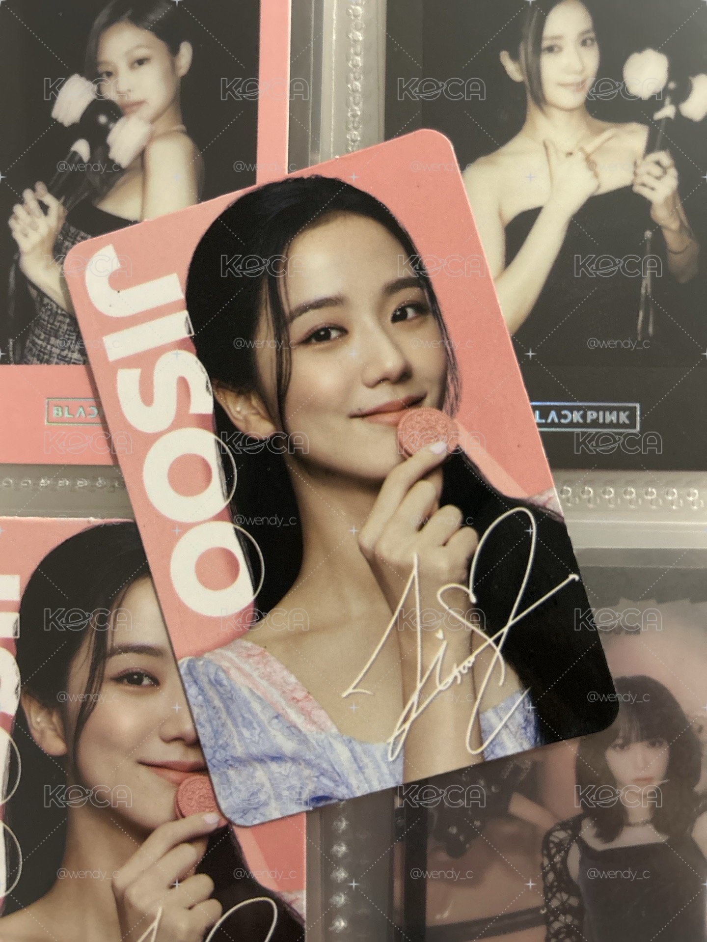Jisoo OREO代言卡