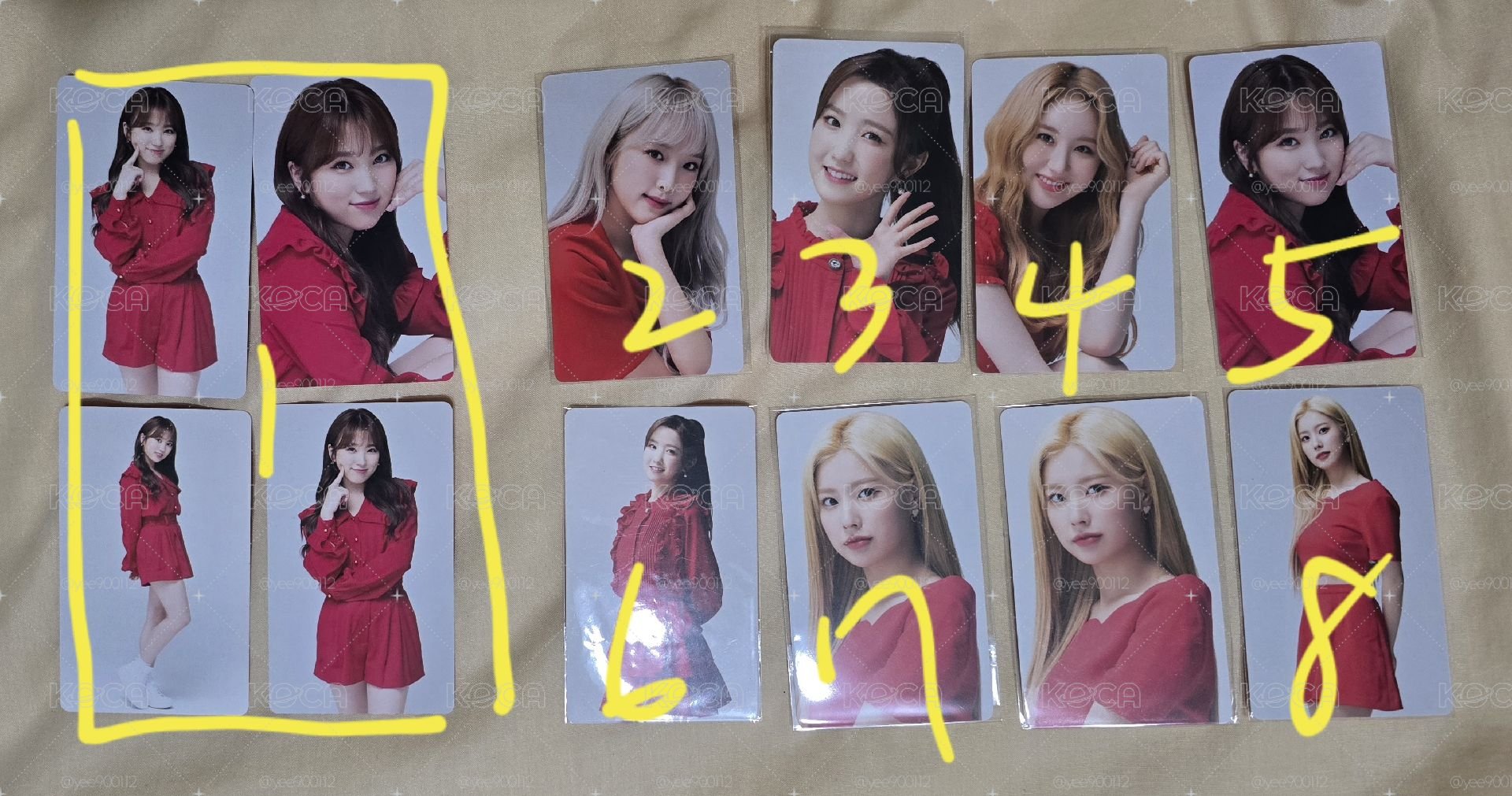 IZ*ONE IZONE 仁美 奈子 惠元 叡娜 彩演