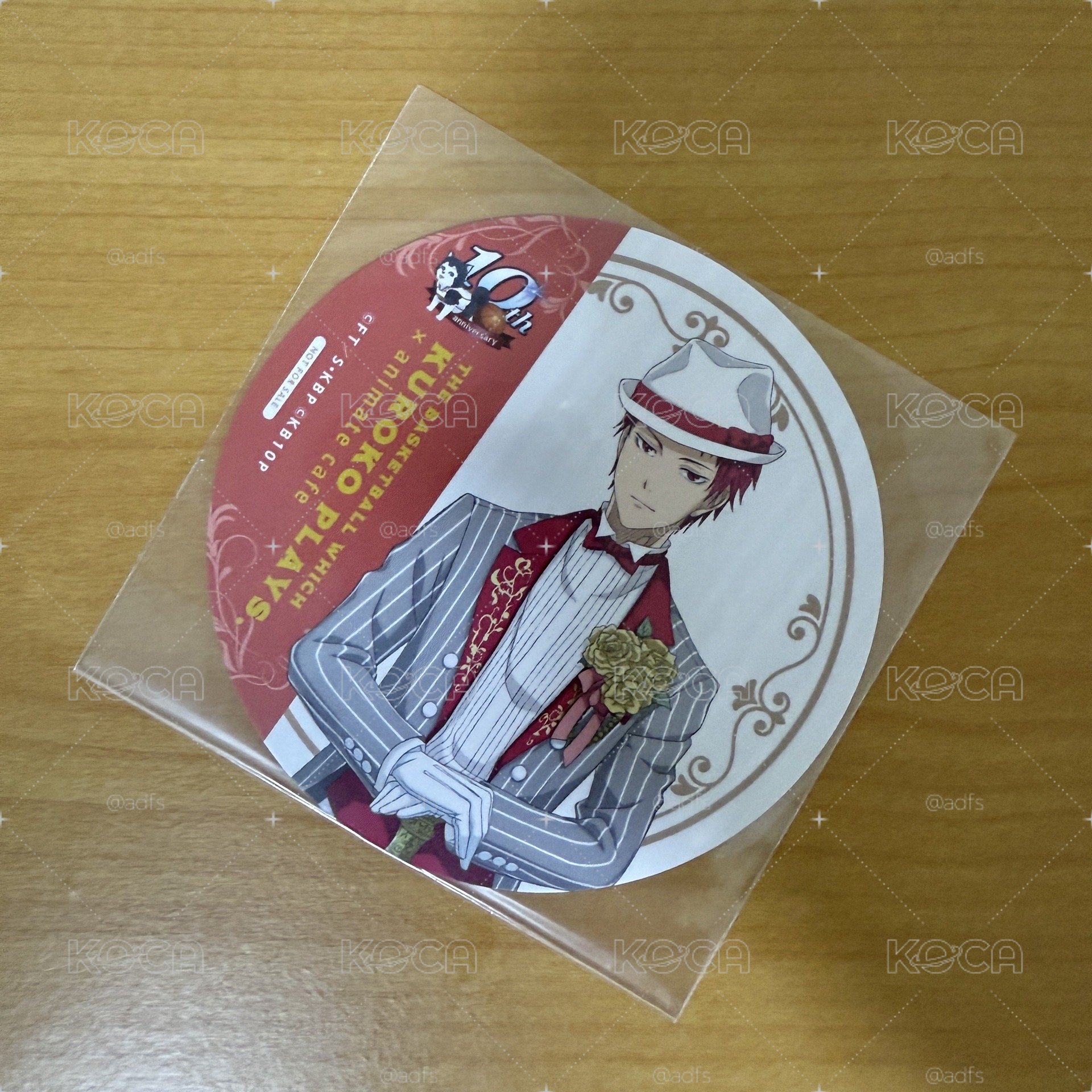 赤司 10週年正比杯墊