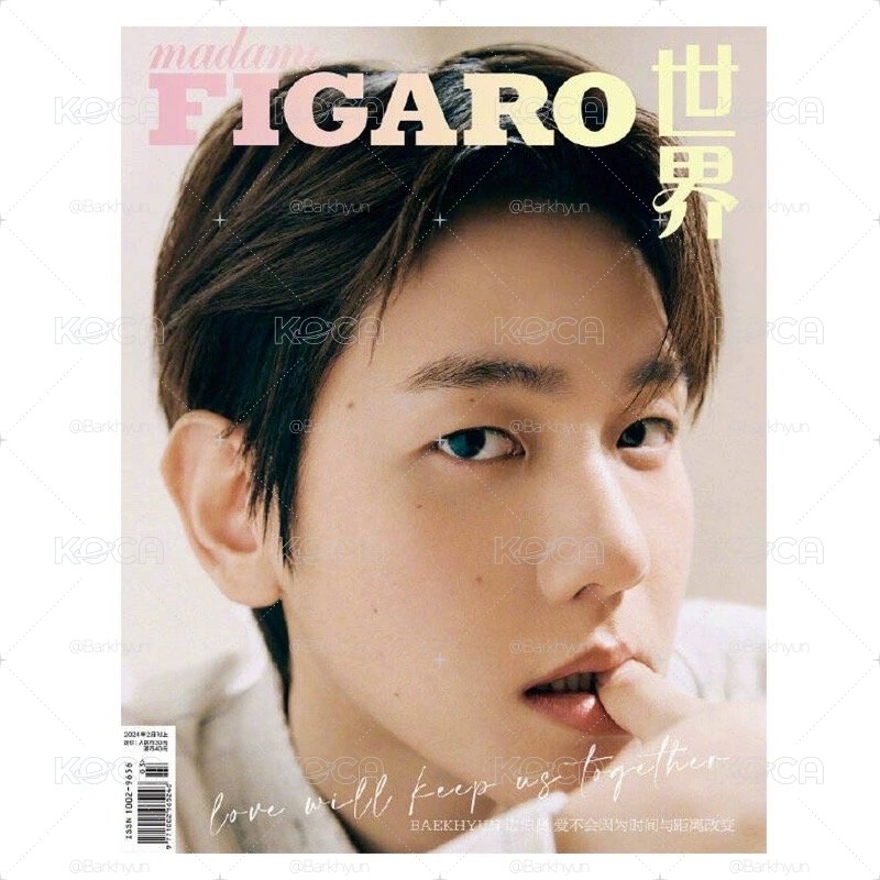 伯賢 費加羅雜誌