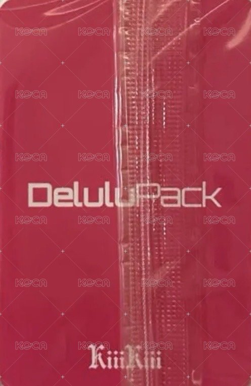Delulu Pack k4 2.0 簽售卡  背面