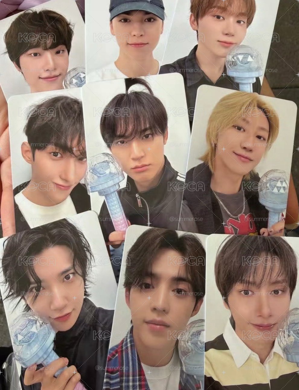 SVT SEVENTEEN 2026克拉島粽卡 zone卡 整套9張卡 CARAT LAND