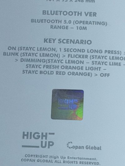 （現貨 一日左右寄出）STAYC 手燈 應援手燈 一代手燈 應援棒