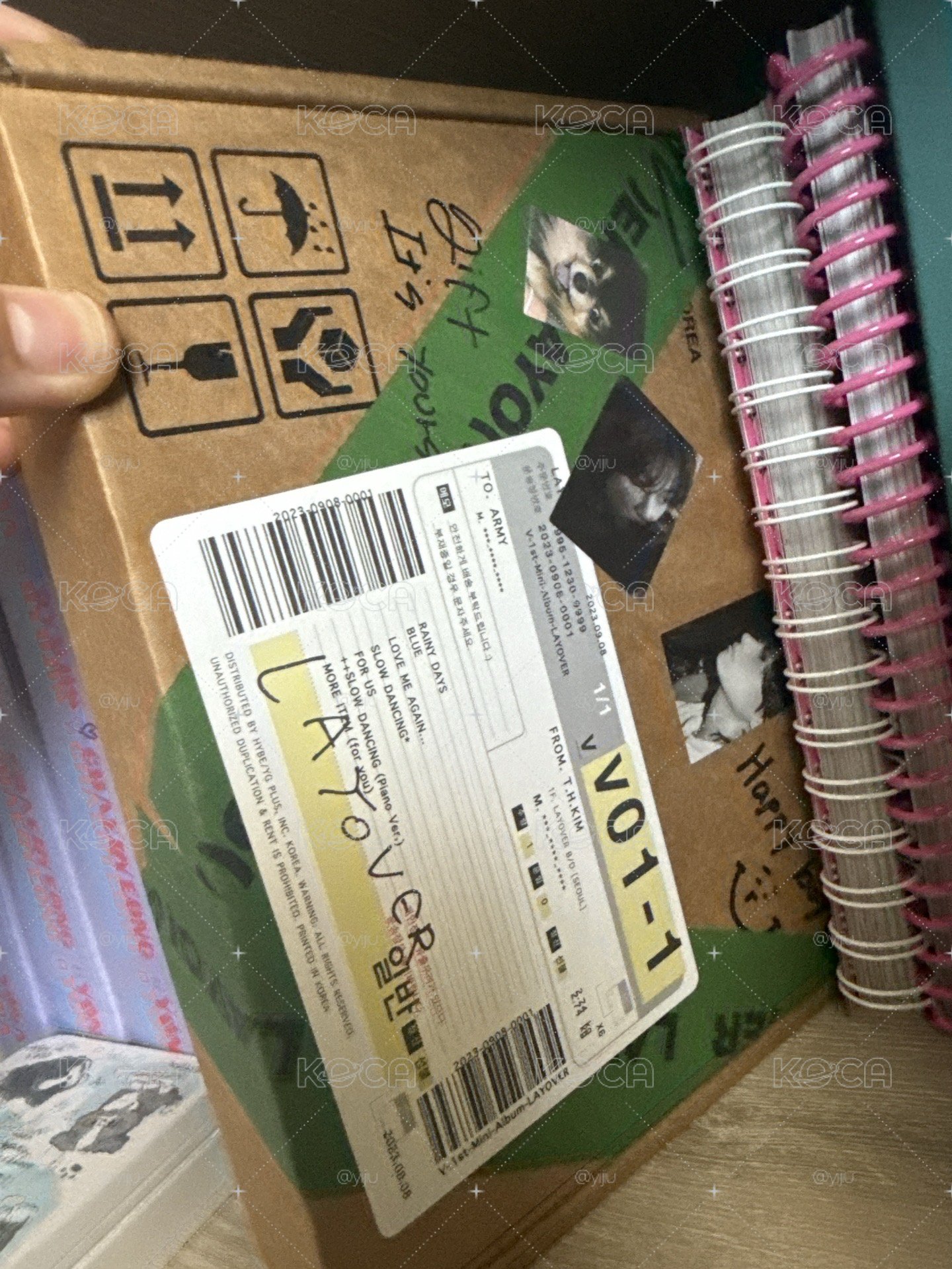 V solo專輯 全專含小卡