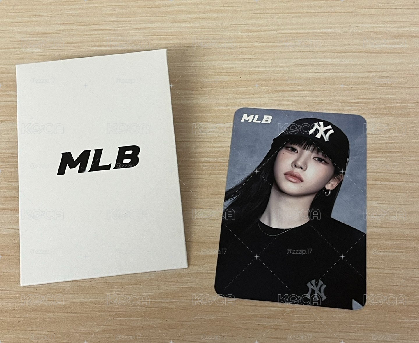 KARINA MLB代言卡