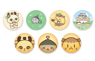 <現貨> NEW FRIENDS CAFE 徽章+滿額卡
