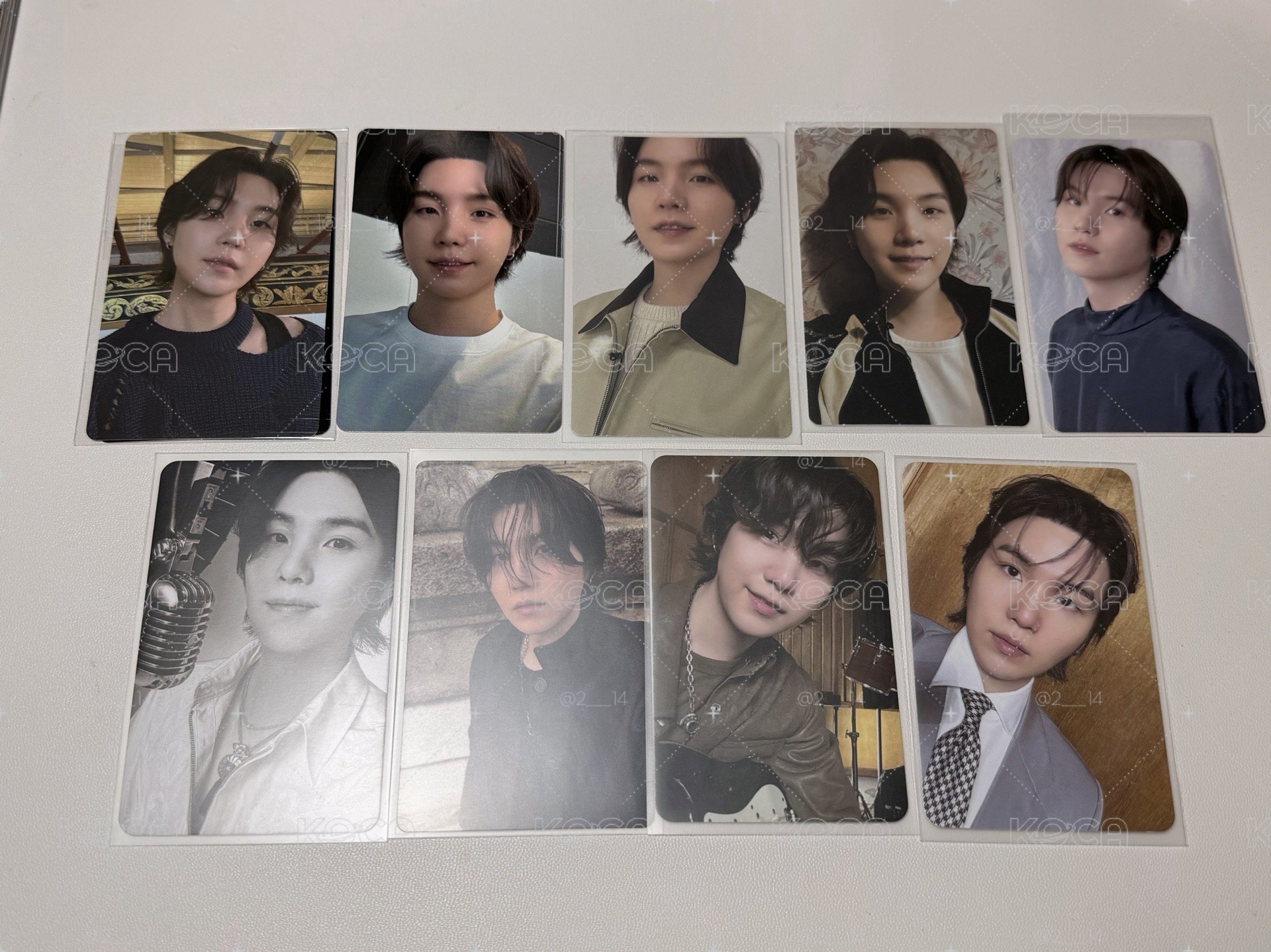 SUGA 玧其 特典卡 場限卡 粽卡 日咖