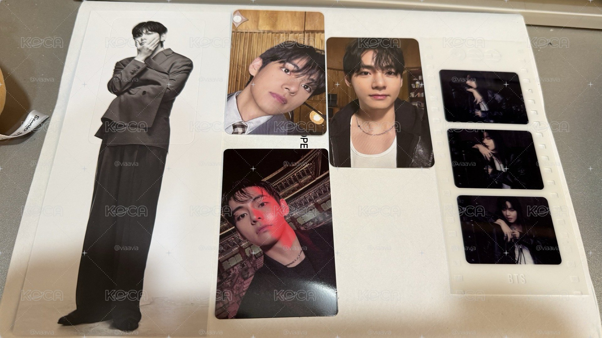 BTS V 泰亨 專卡一套 不拆售