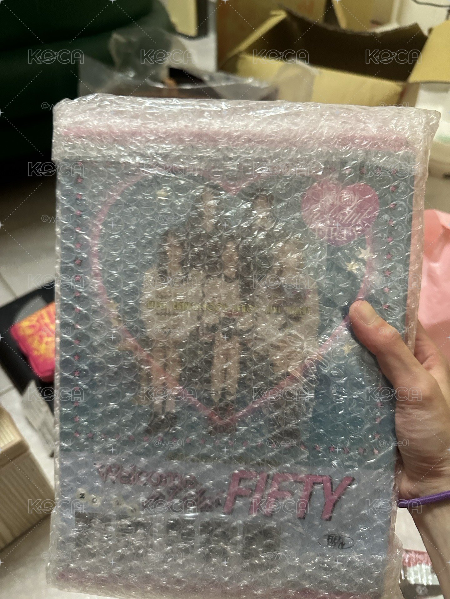 fifty fifty小盤（2026年曆 +重組未拆一套+the fifty專輯一本）