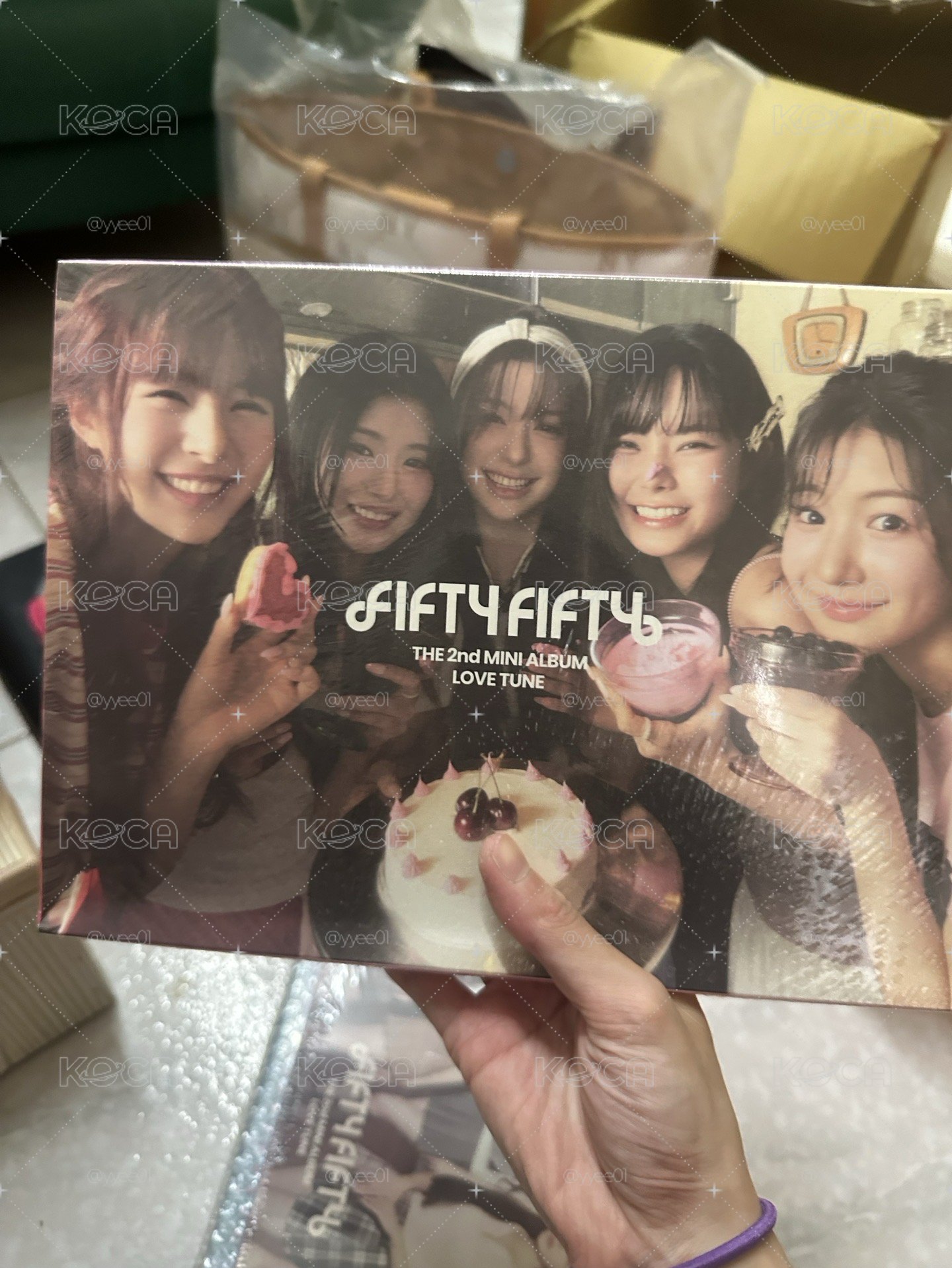 fifty fifty小盤（2026年曆 +重組未拆一套+the fifty專輯一本）