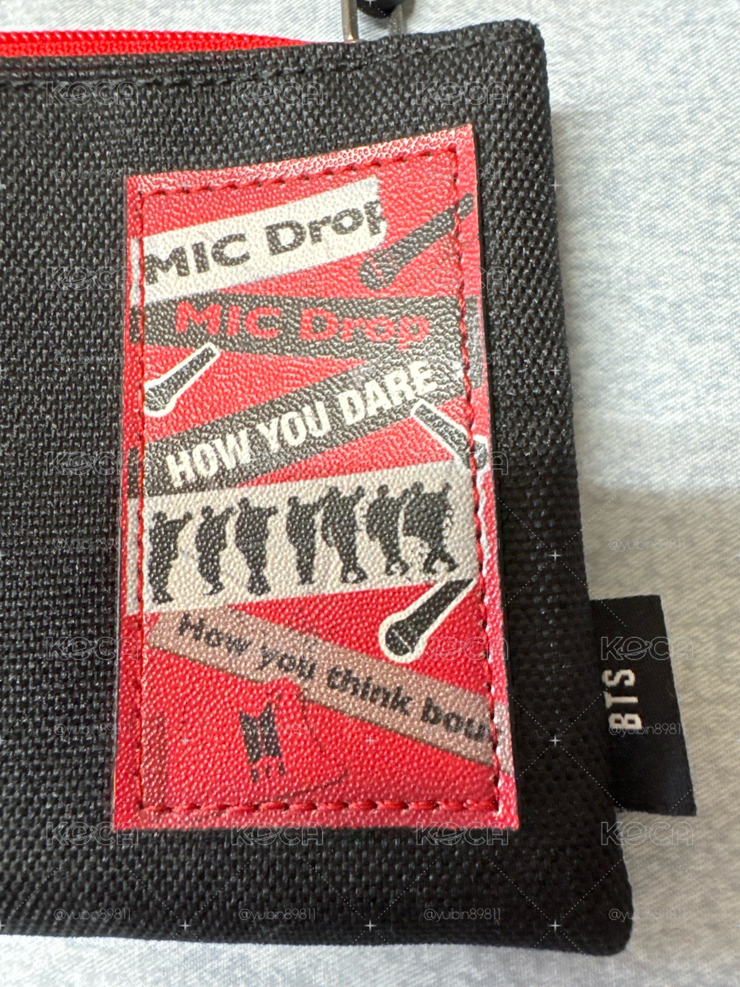 BTS MIC DROP聯名收納袋（二手現貨）
