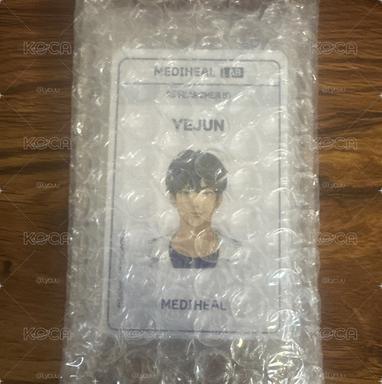 mediheal s2證件卡一套未拆+立牌全新