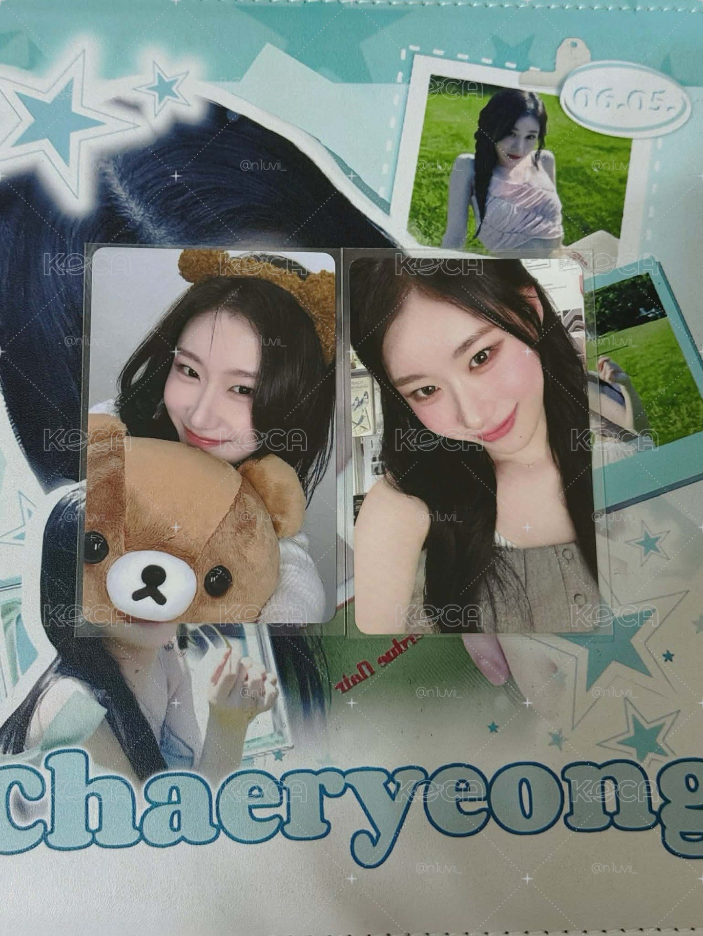 微笑領set 李彩領ㄧ笑小卡就無敵好看