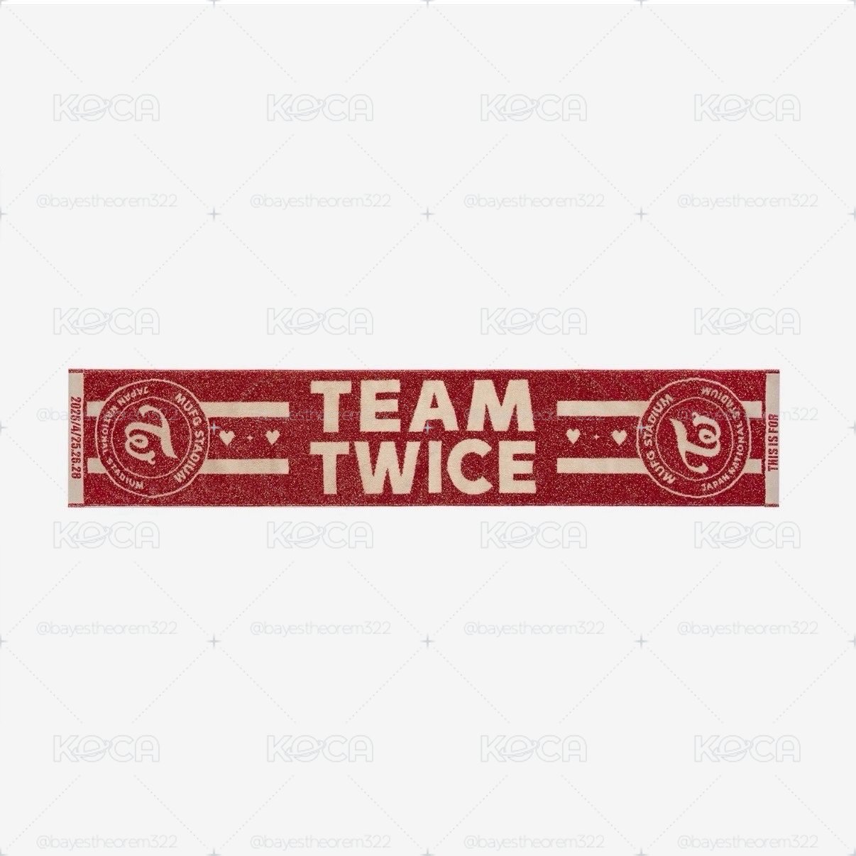 TWICE 新國立 毛巾