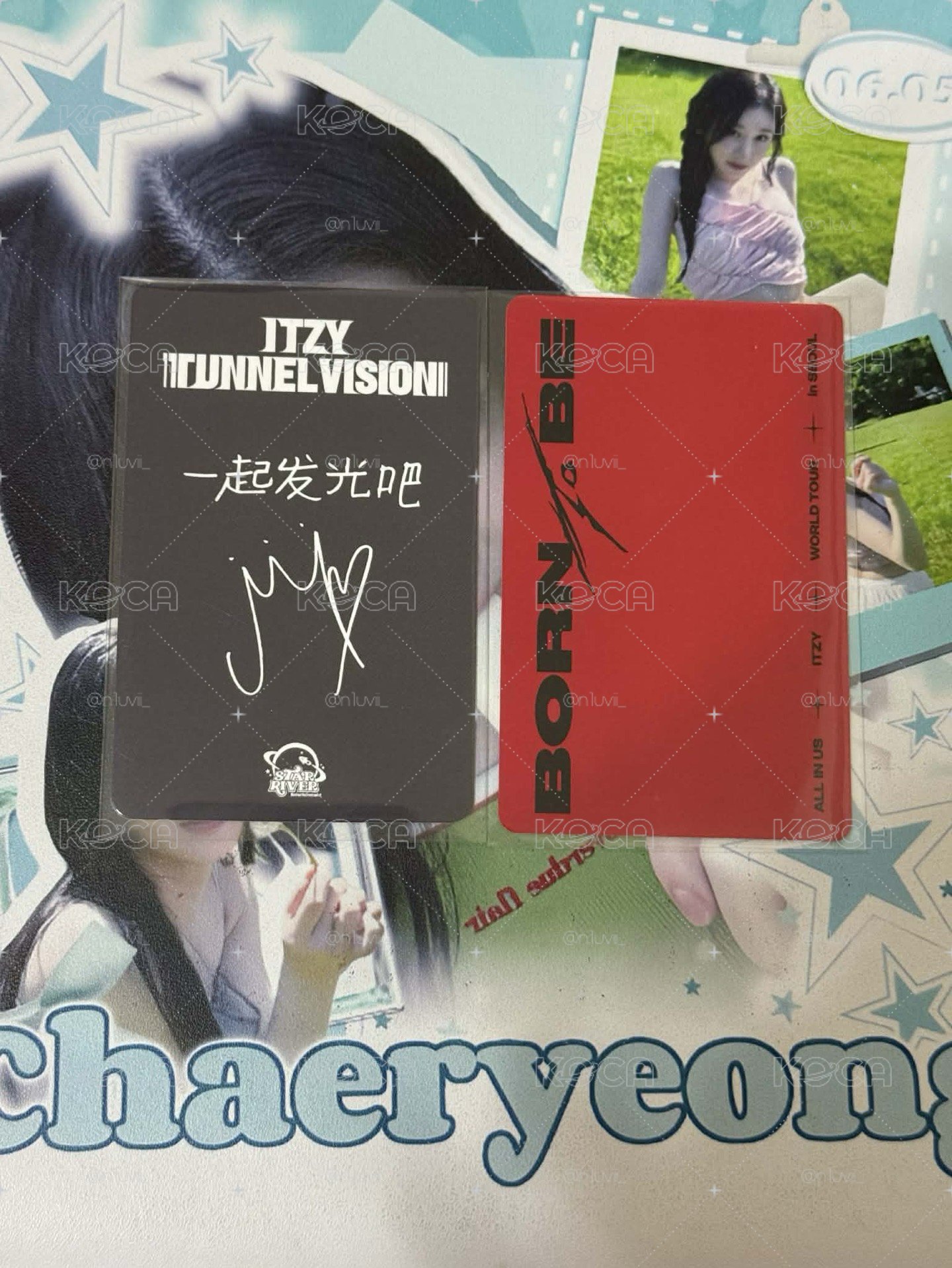 貓抓領set 兩張放卡冊無敵好看 李彩領是貓抓的神 