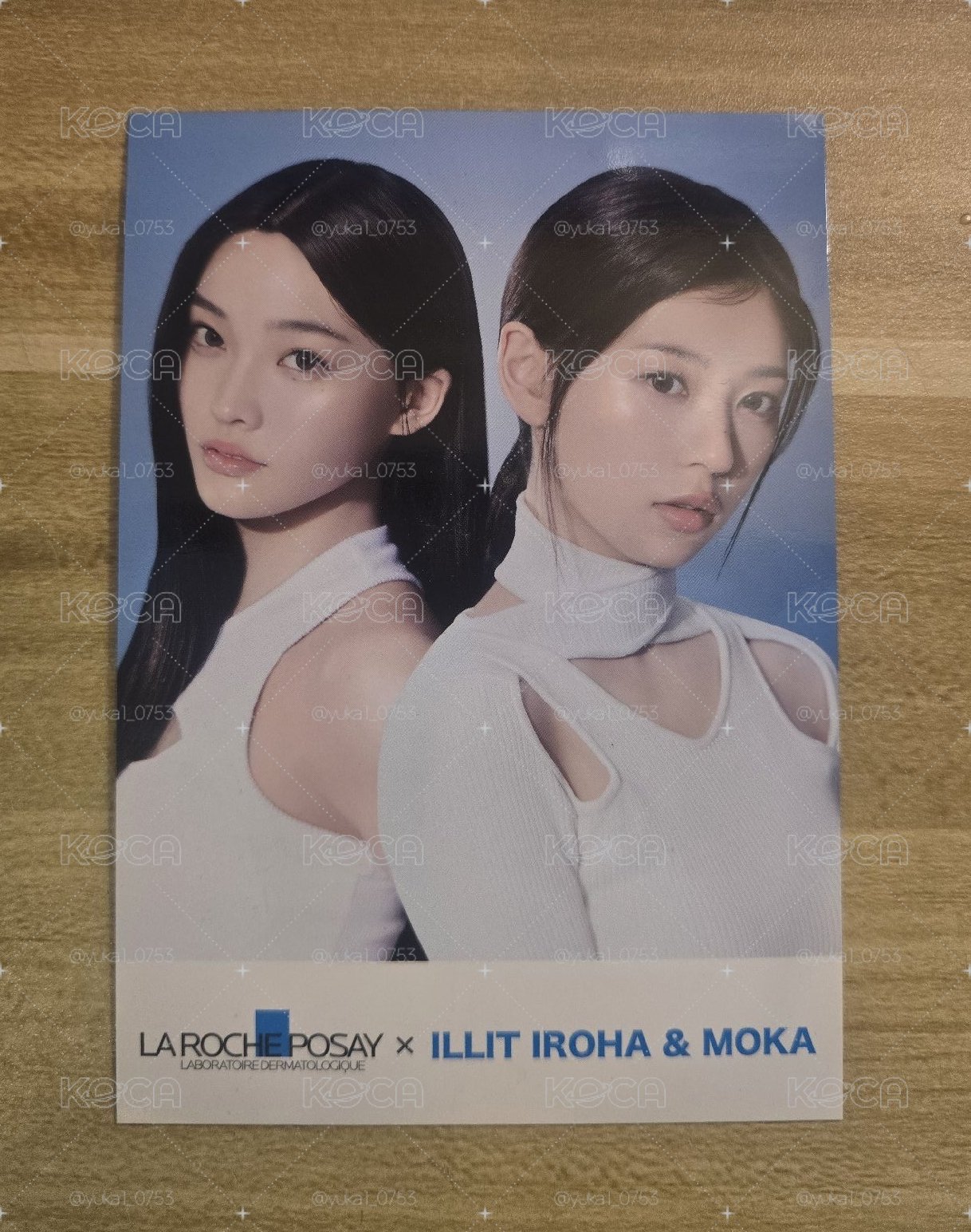 理膚寶水 明信片 MOKA&IROHA