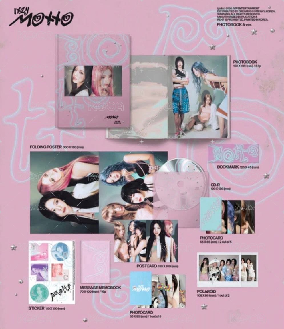 itzy motto美版親簽專輯