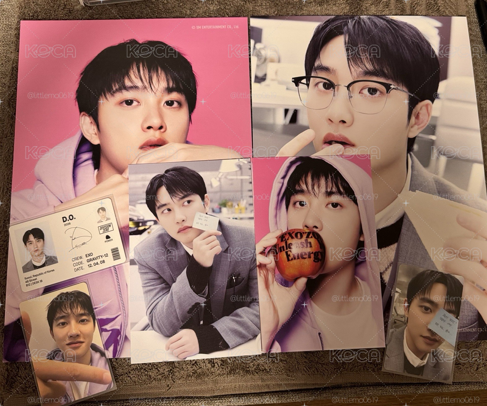 🤍EXO 2026年曆成員固配SET單拍區