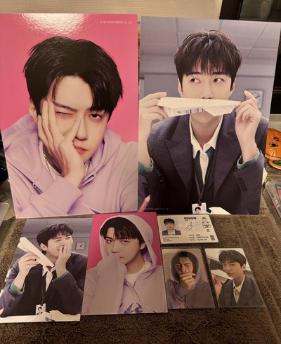 🤍EXO 2026年曆成員固配SET單拍區