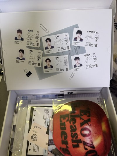 🤍EXO 2026年曆成員固配SET單拍區