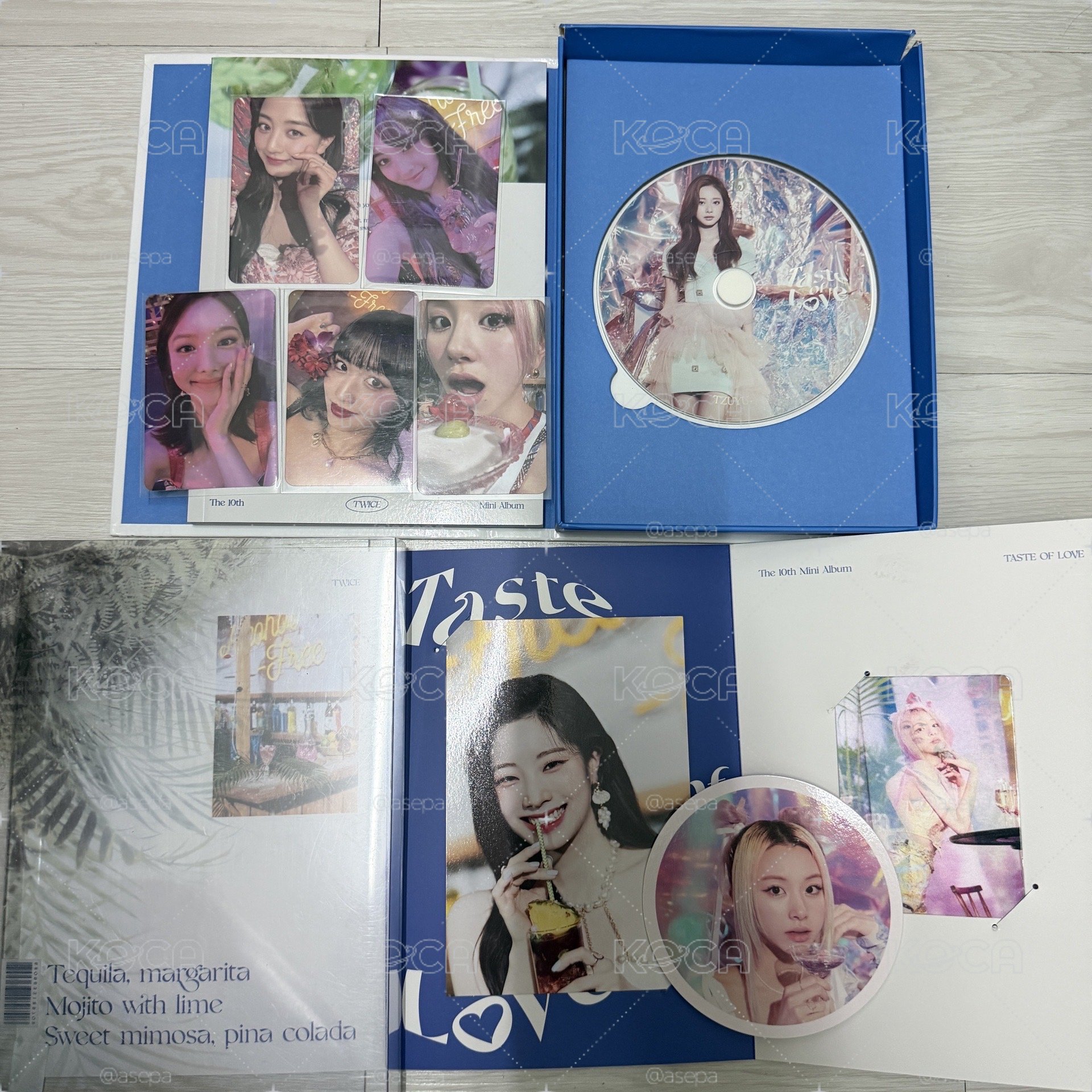TWICE mini10 白版已拆全專