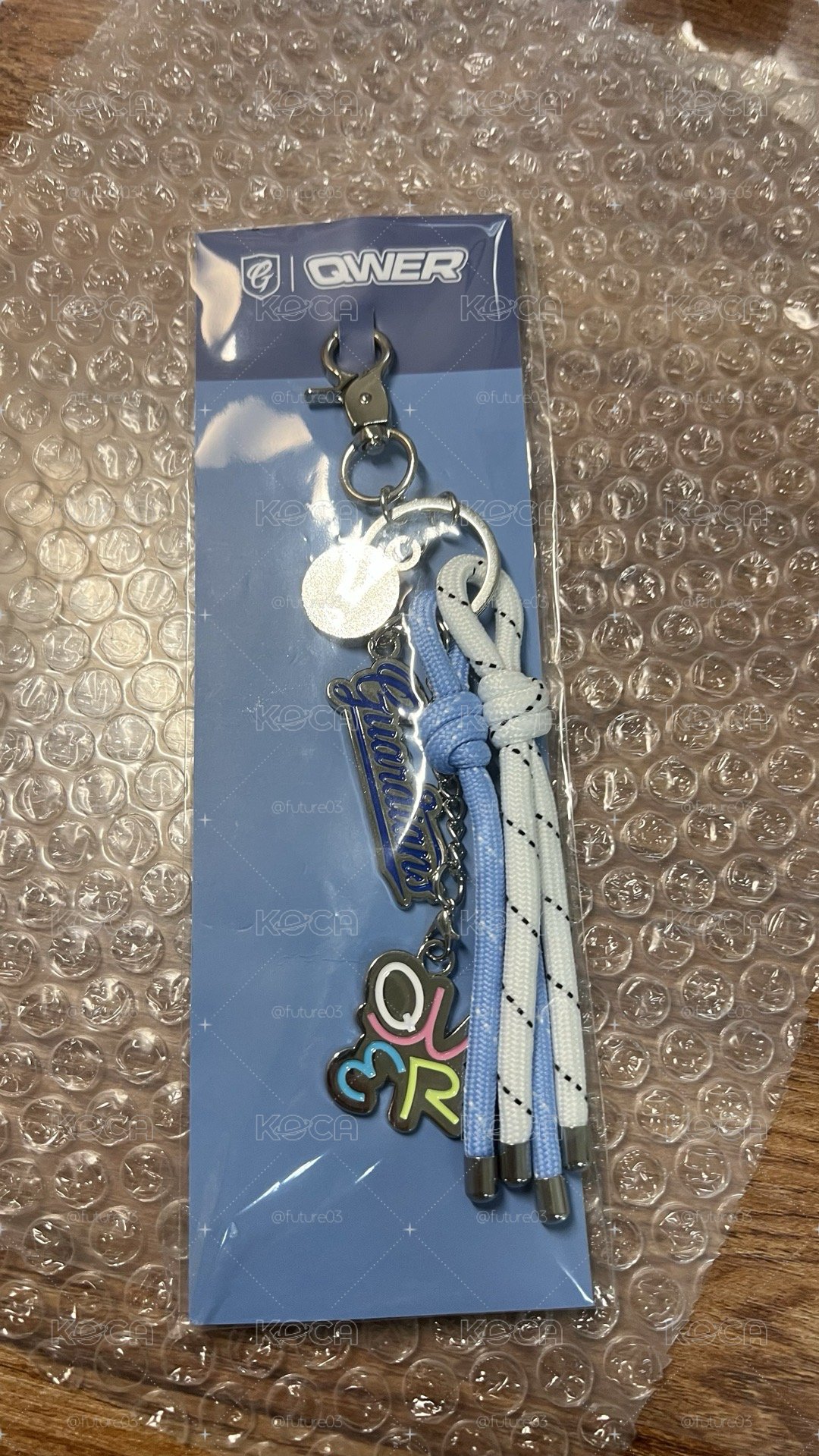 QWER 富邦聯名 鑰匙圈