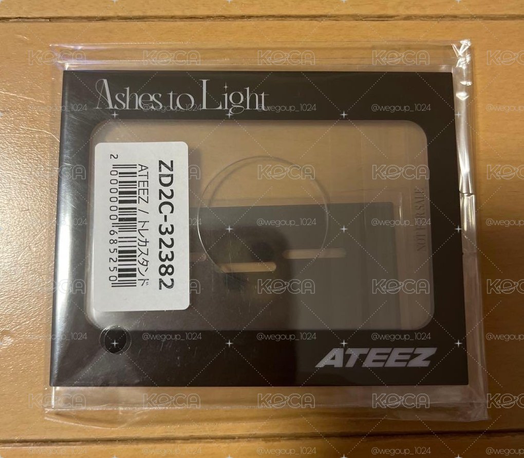 Ashes to Light ATEEZ JP 特典 小卡立牌