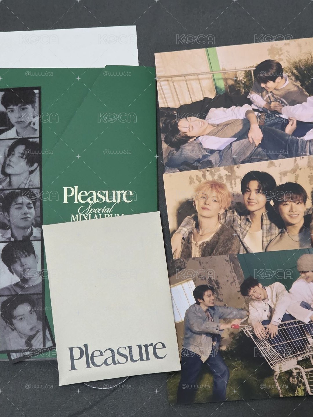 💎TREASURE｜Pleasure 黃 綠版全專（有套卡）