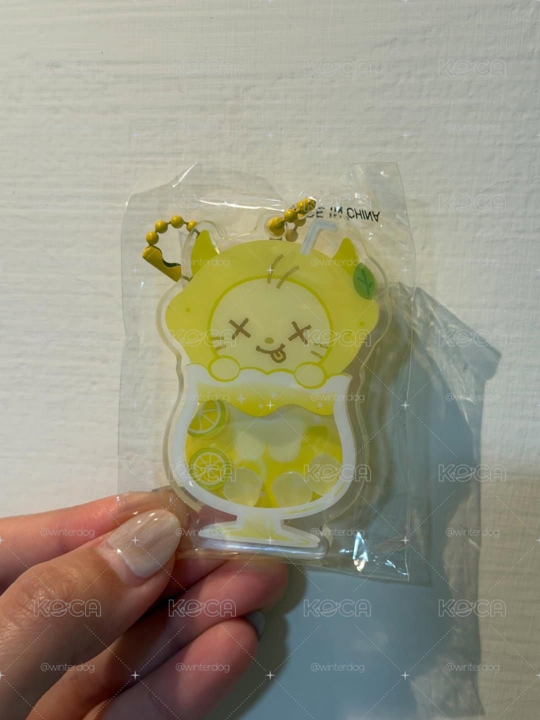 LEMONADE 快閃壓克力吊飾