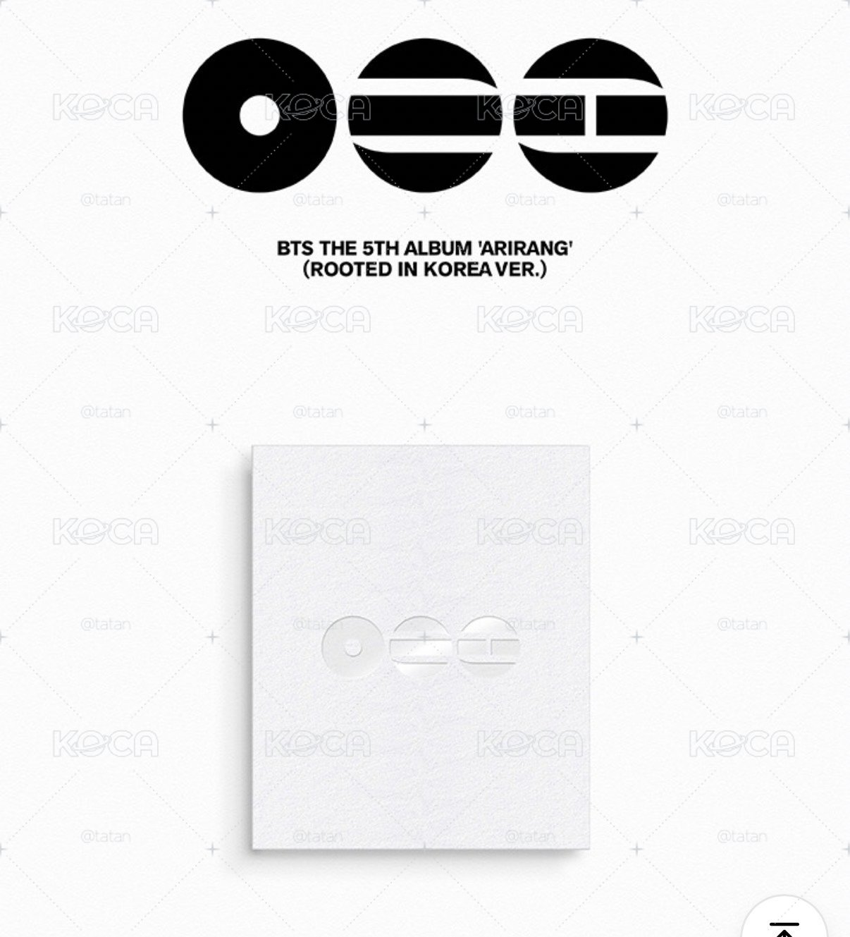 BTS ARIRANG未拆專+早鳥吊飾