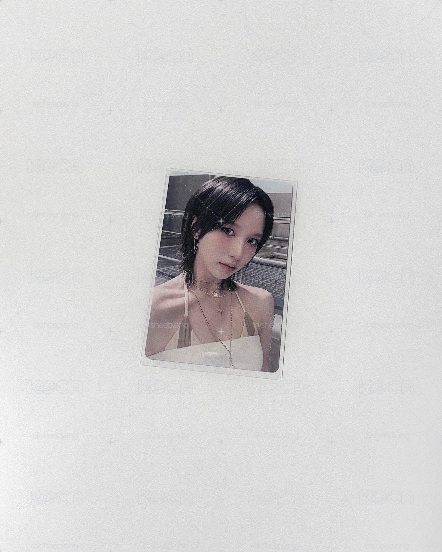 TWICE｜Mina 正規四 yzy1.0簽售卡 