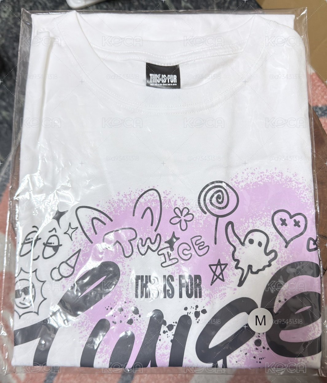 TWICE 六巡日廠 白T