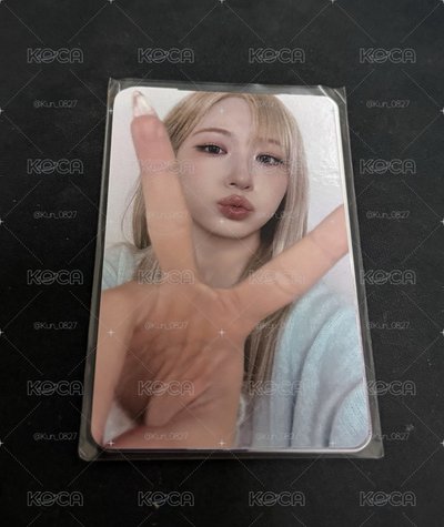 中簽抽選卡 V手勢中的臉 嫄